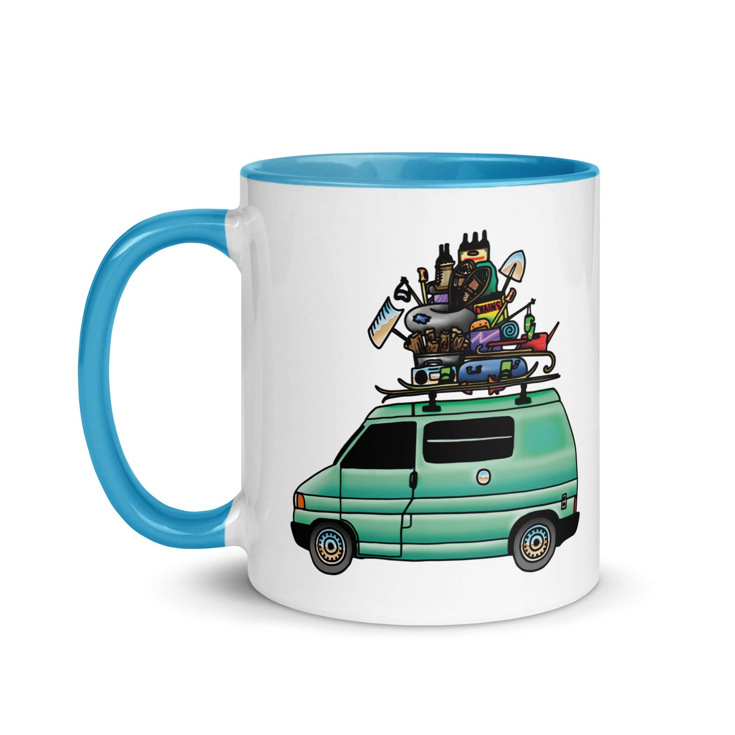 RAD Eurovan Mug with Color Inside