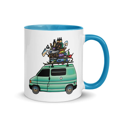 RAD Eurovan Mug with Color Inside