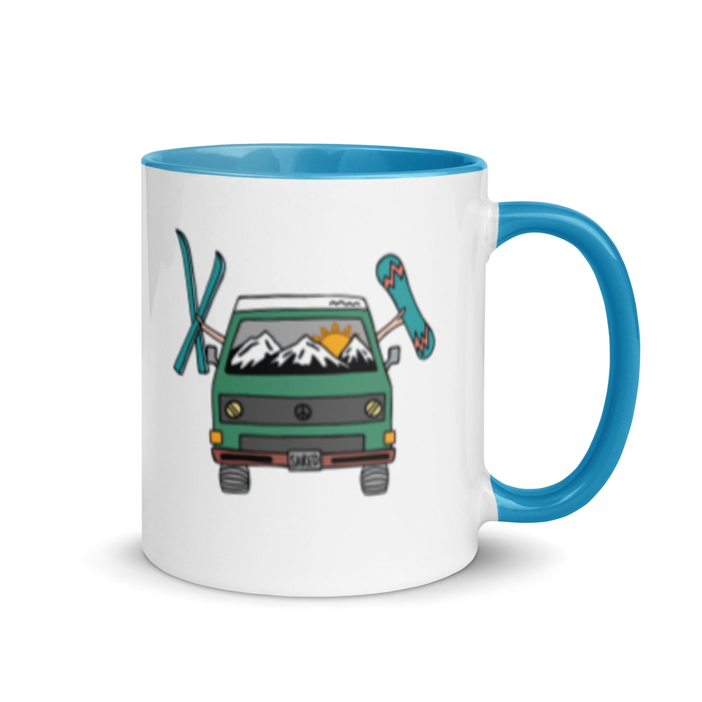 Shred Van Mug with Color Inside