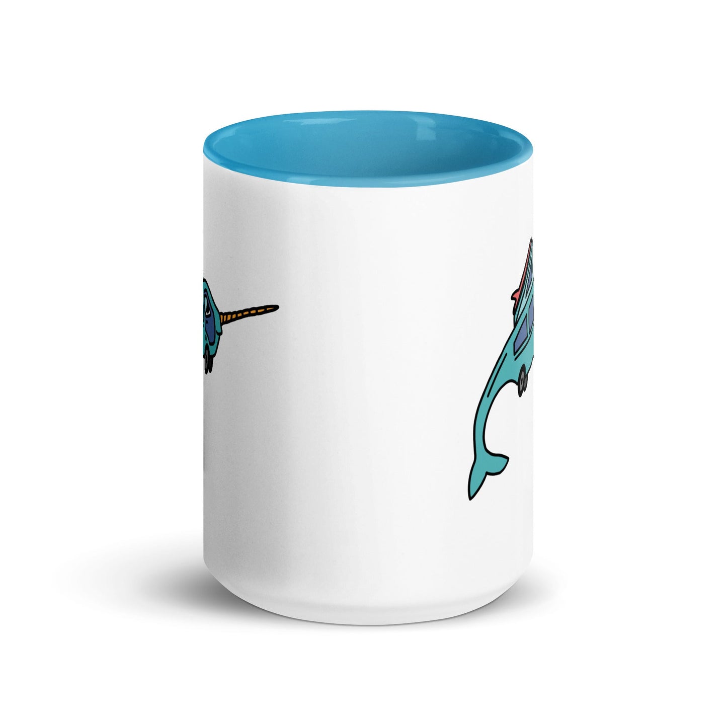 Narwhal Ned Mug with Color Inside