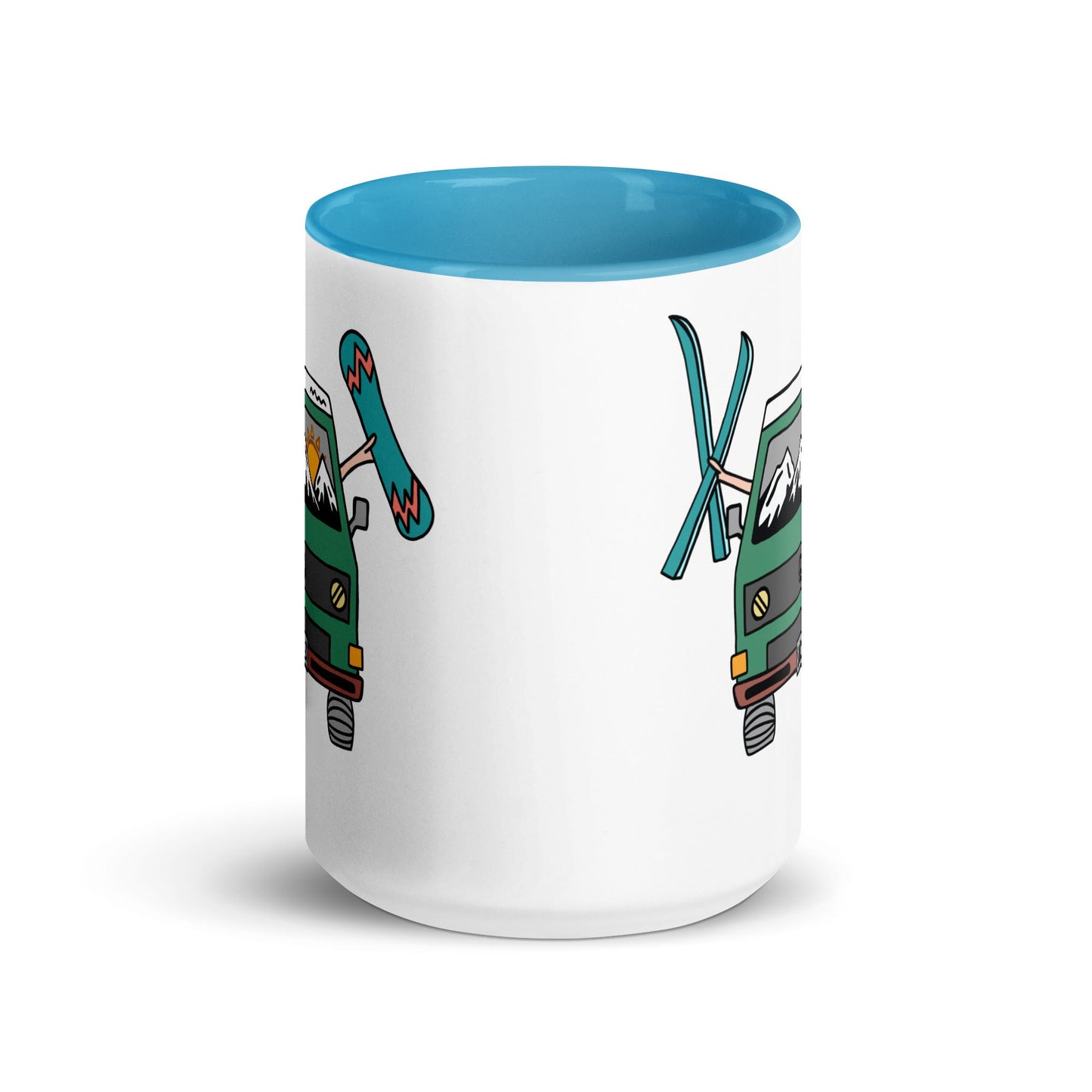 Shred Van Mug with Color Inside