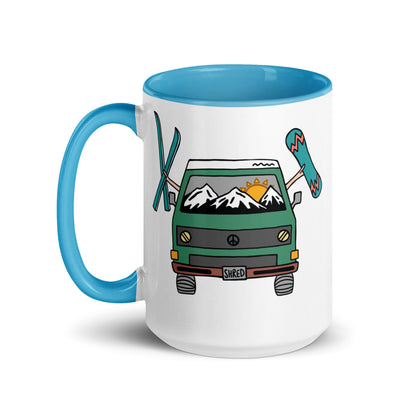 Shred Van Mug with Color Inside