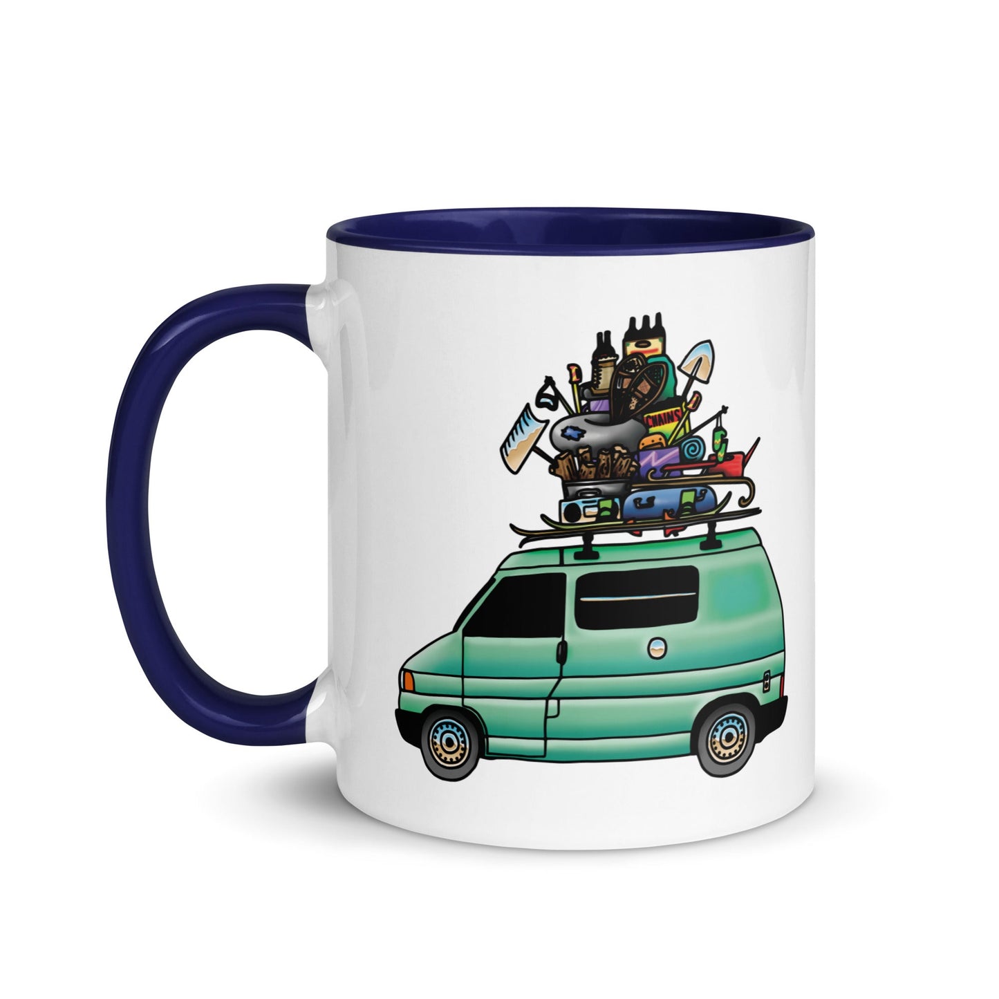 RAD Eurovan Mug with Color Inside