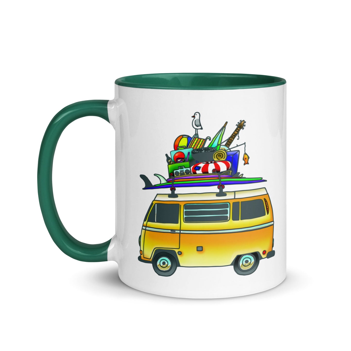 RAD Bus Mug with Color Inside