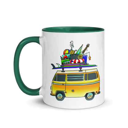 RAD Bus Mug with Color Inside