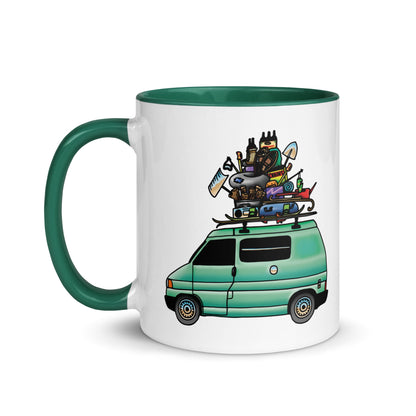 RAD Eurovan Mug with Color Inside