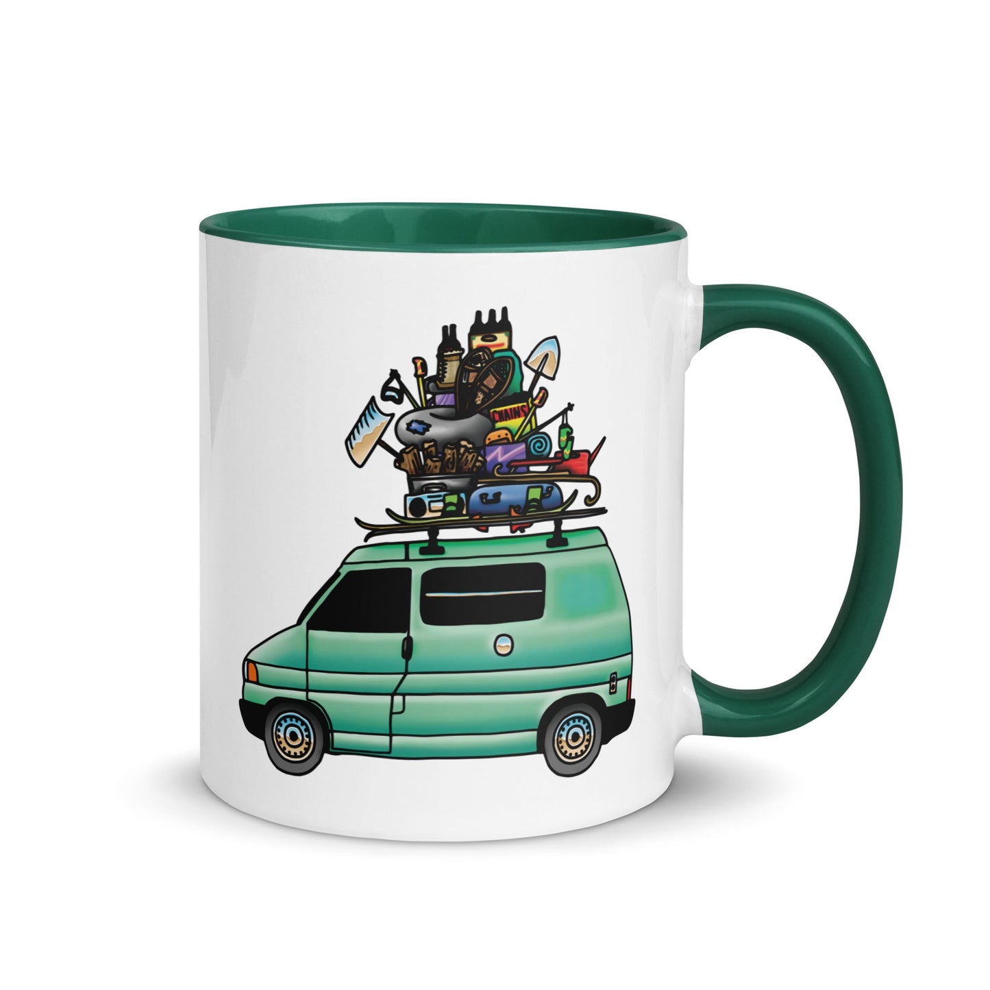 RAD Eurovan Mug with Color Inside