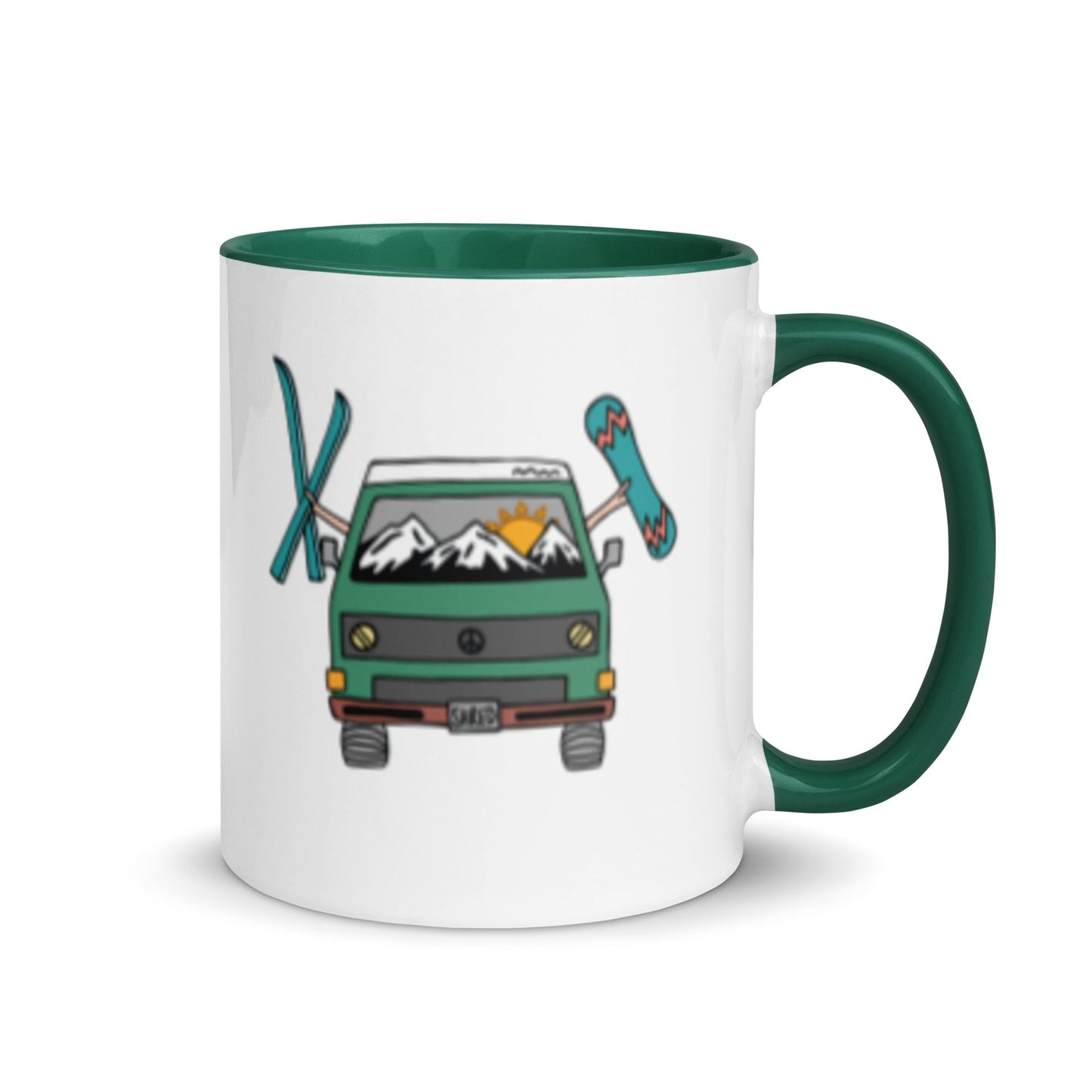 Shred Van Mug with Color Inside
