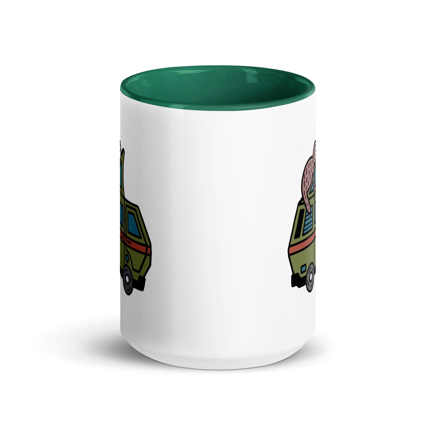Stewie Sloth Mug with Color Inside