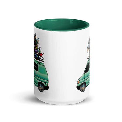 RAD Eurovan Mug with Color Inside