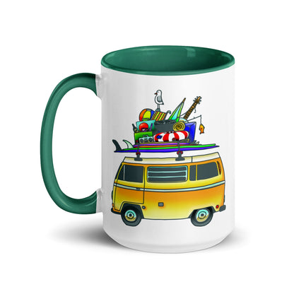 RAD Bus Mug with Color Inside