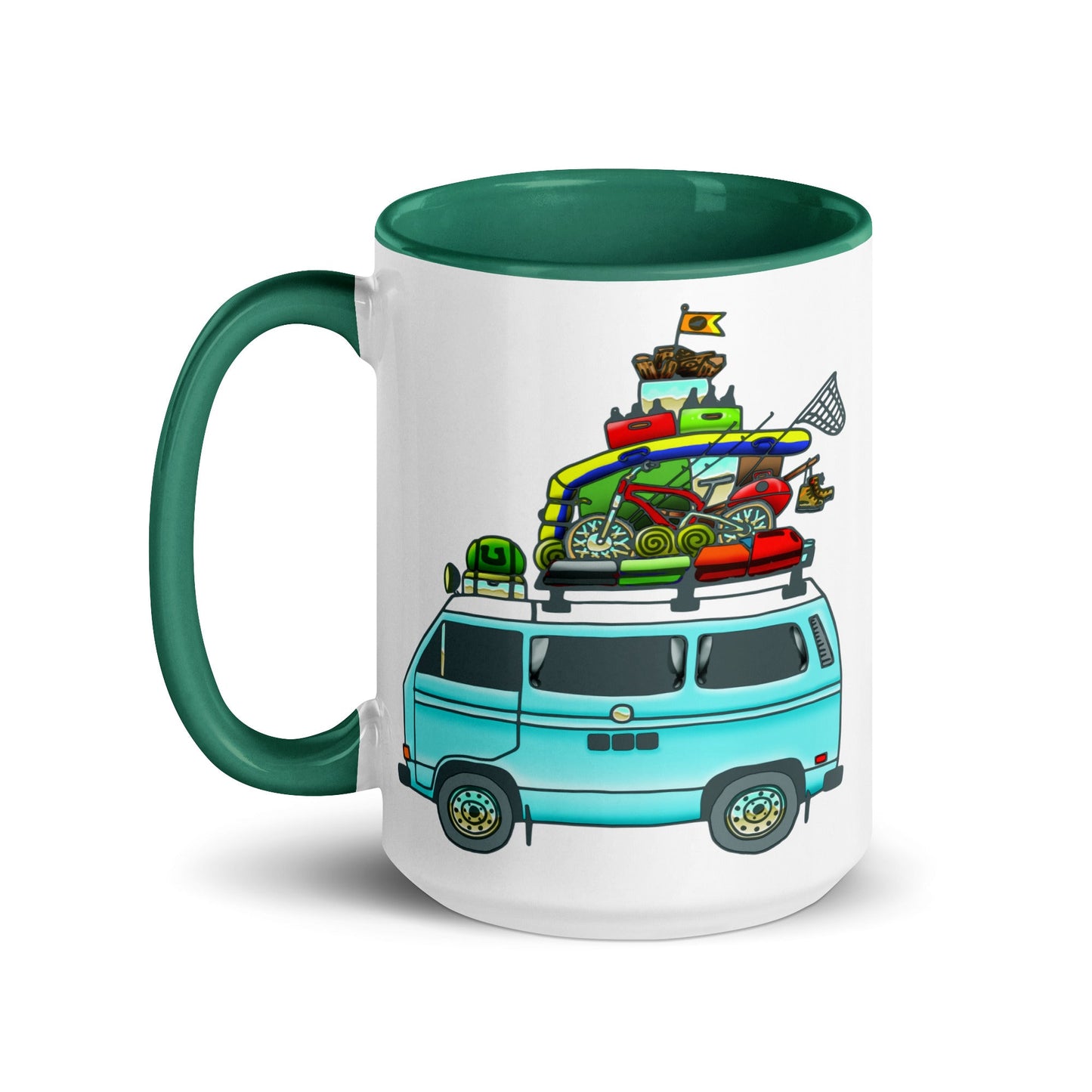 RAD Vanagon Mug with Color Inside