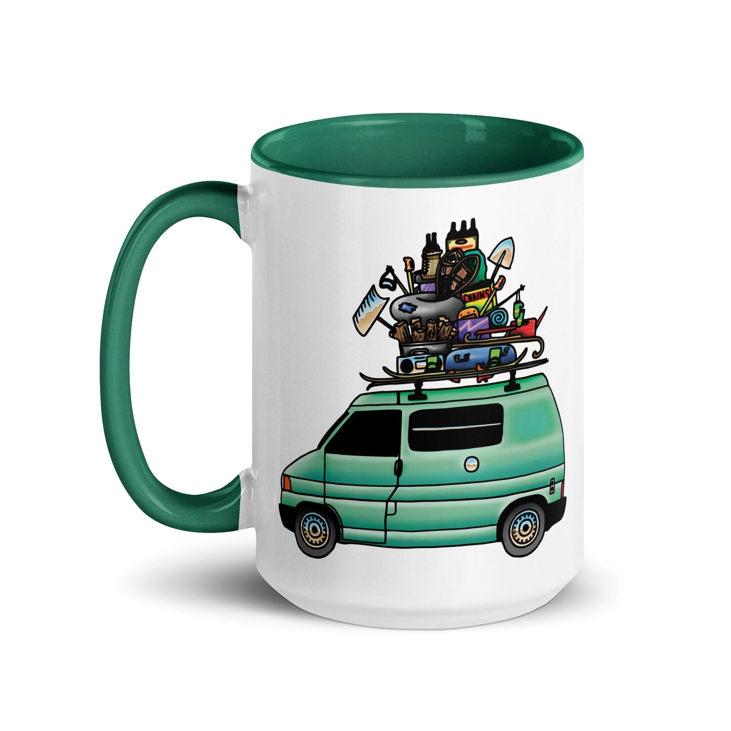 RAD Eurovan Mug with Color Inside