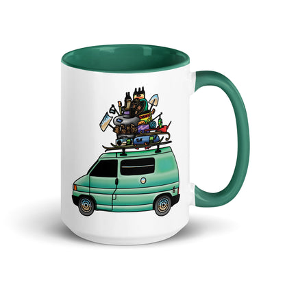 RAD Eurovan Mug with Color Inside