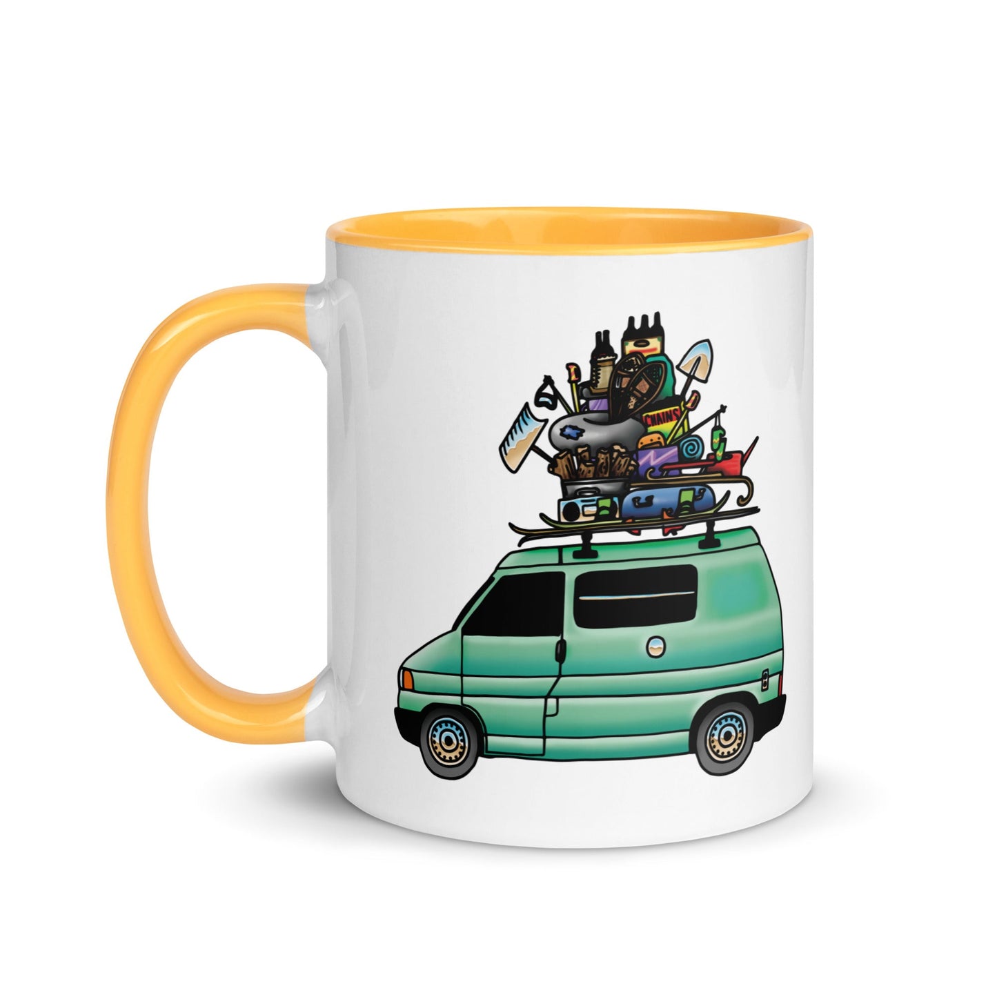 RAD Eurovan Mug with Color Inside