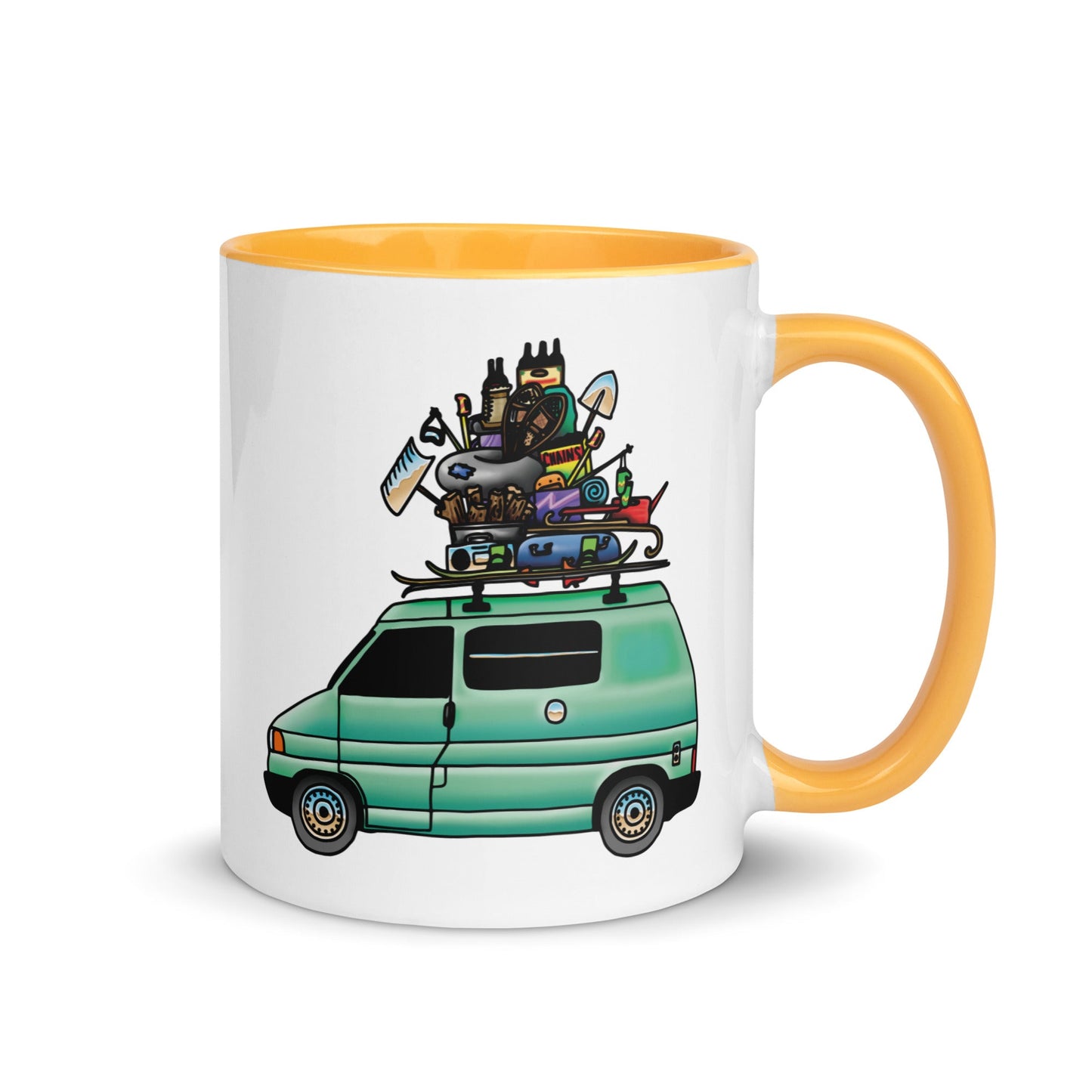 RAD Eurovan Mug with Color Inside