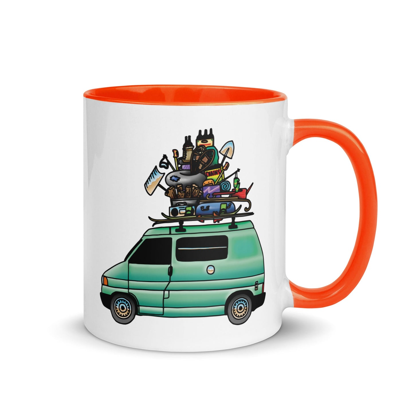 RAD Eurovan Mug with Color Inside