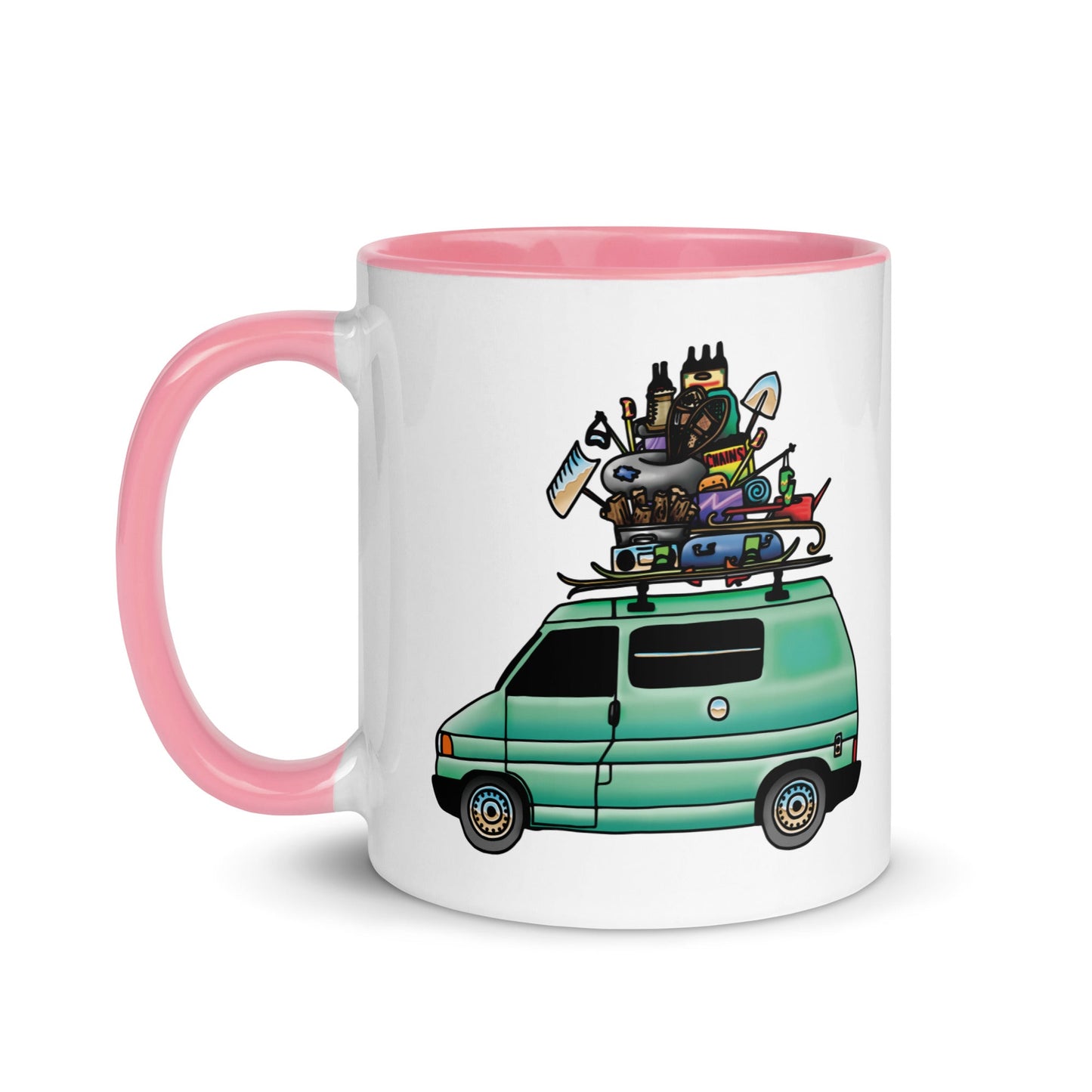 RAD Eurovan Mug with Color Inside