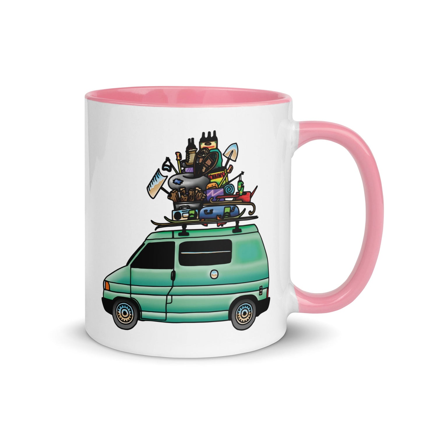 RAD Eurovan Mug with Color Inside
