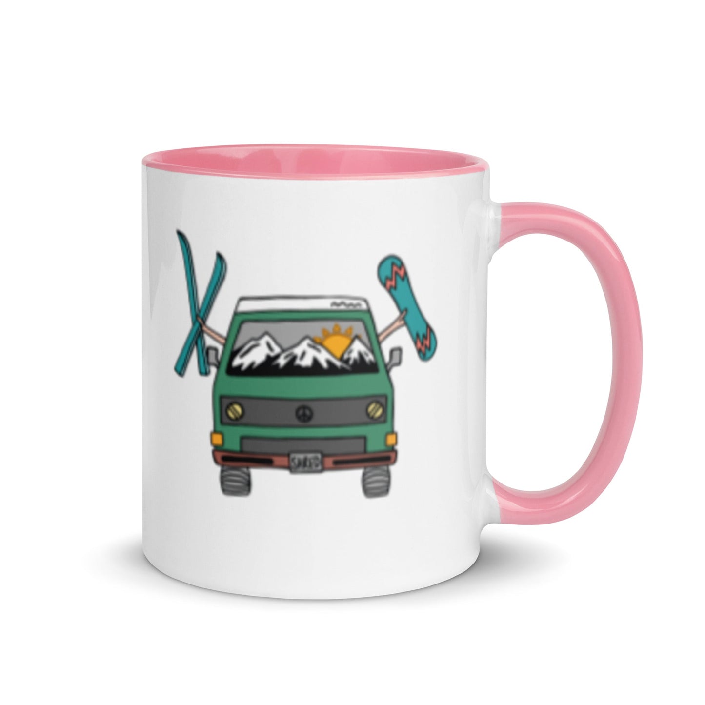 Shred Van Mug with Color Inside