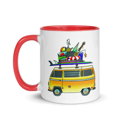 RAD Bus Mug with Color Inside