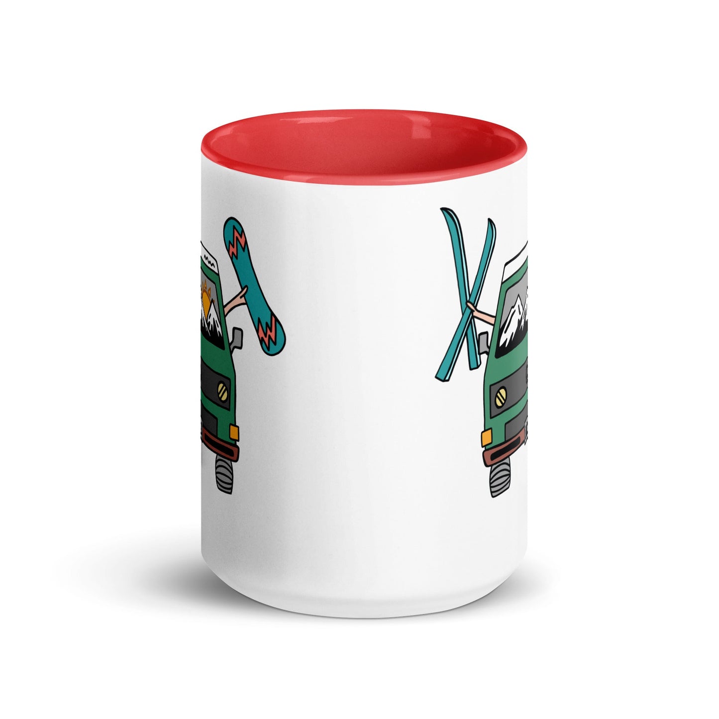 Shred Van Mug with Color Inside