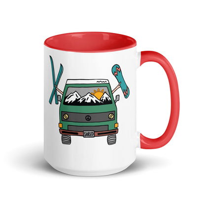 Shred Van Mug with Color Inside