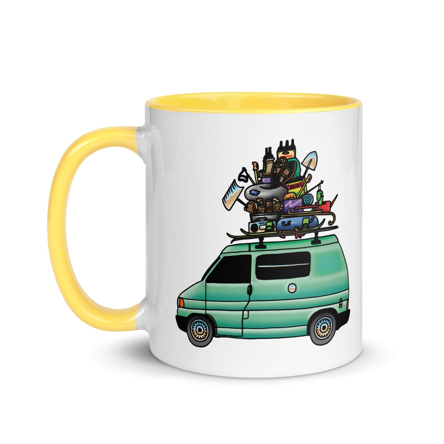 RAD Eurovan Mug with Color Inside