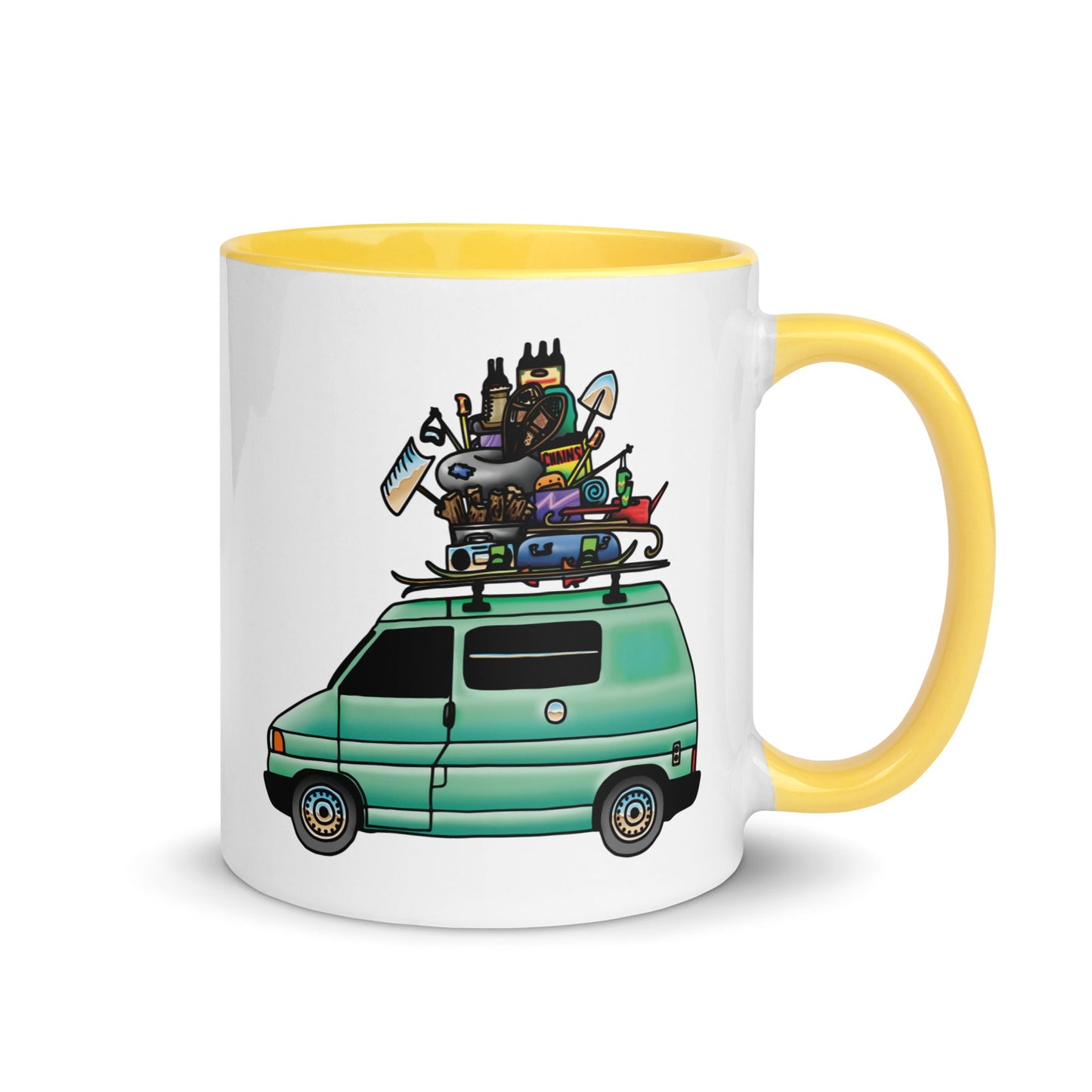 RAD Eurovan Mug with Color Inside