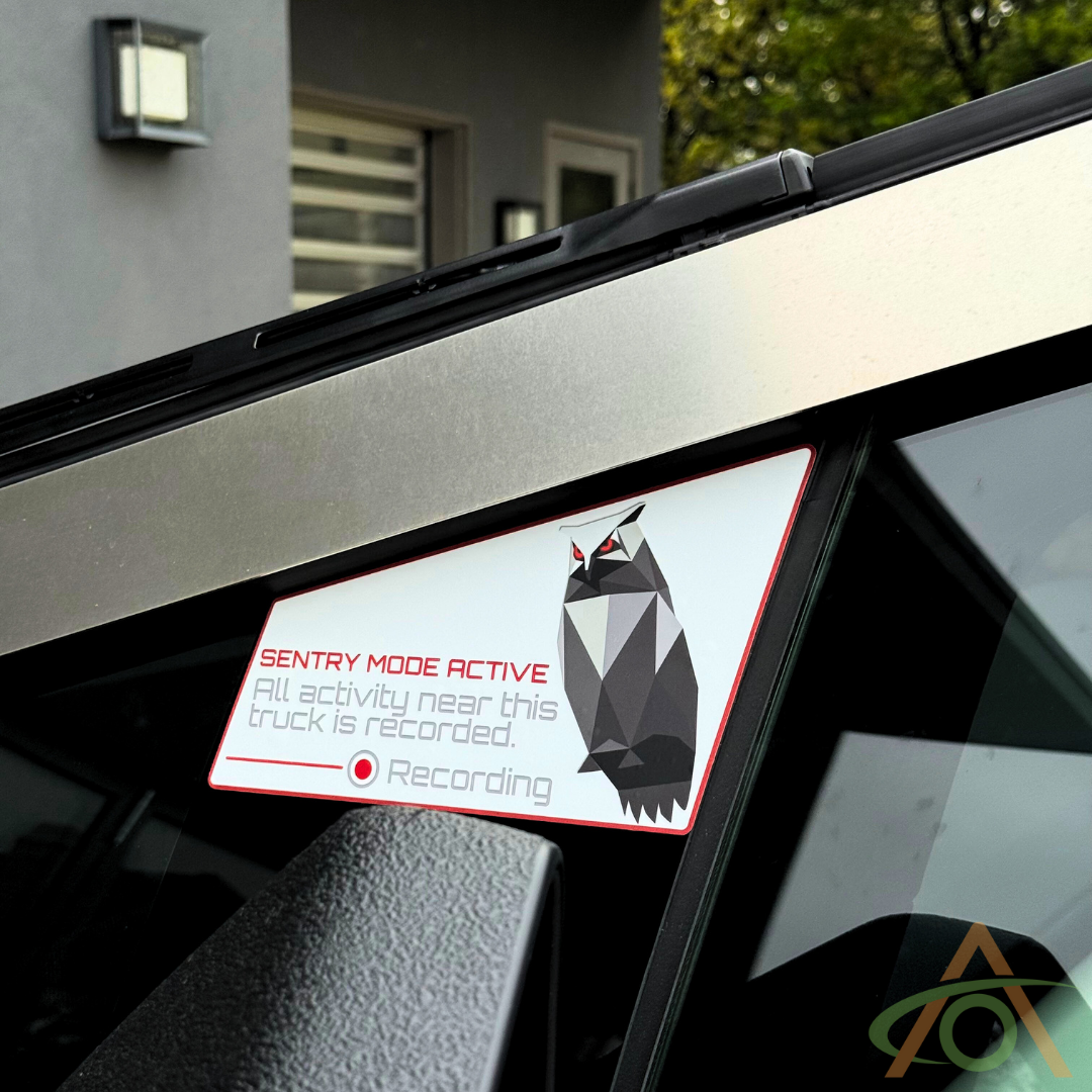 Sentry Decals for Cybertruck (sold in pairs)
