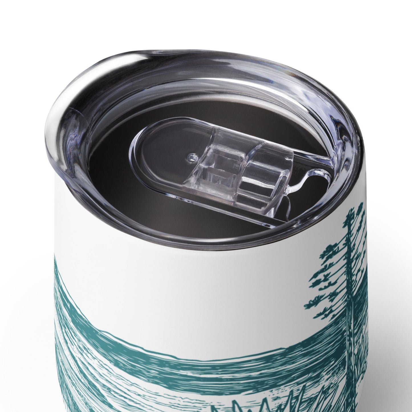 Woodcut Baja Wine Tumbler