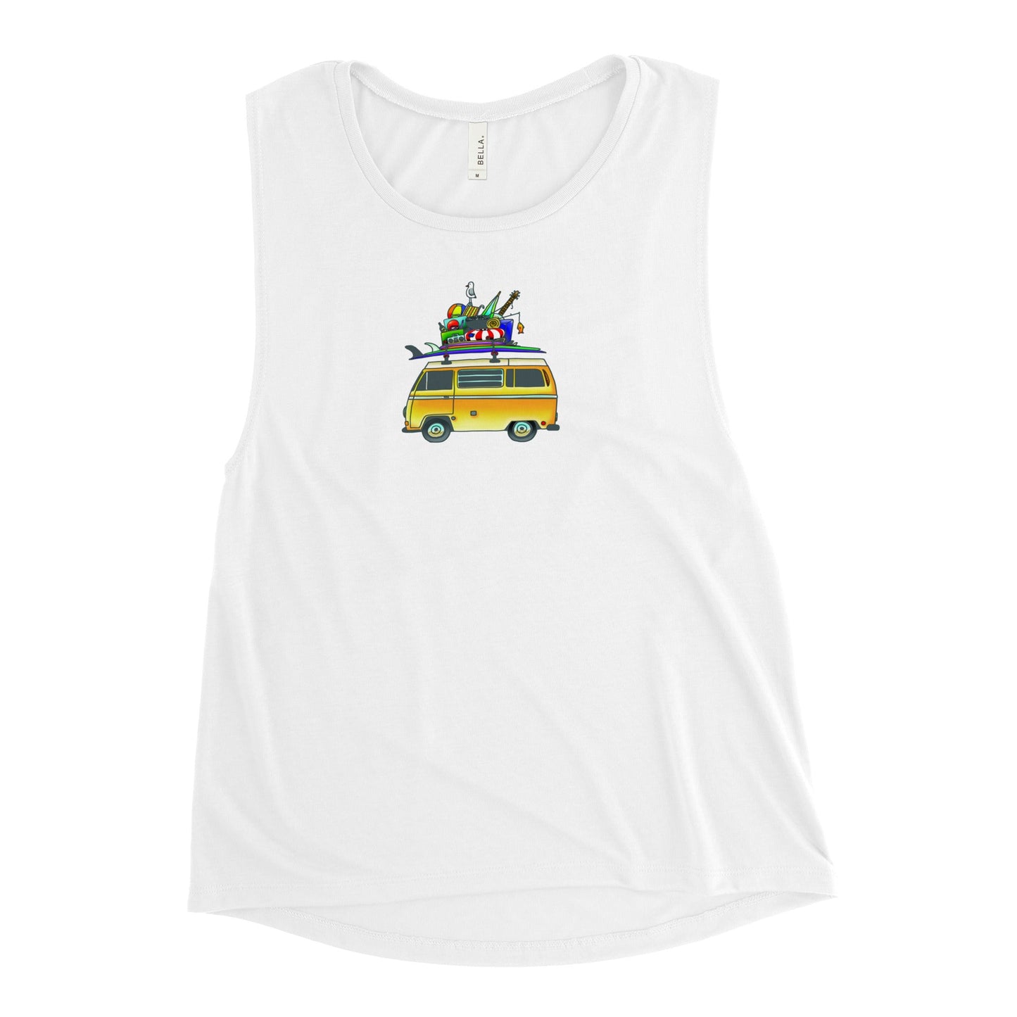 RAD Bus Women's Muscle Tank Top