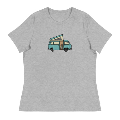 Dog in Van Women's Relaxed Fit T-Shirt