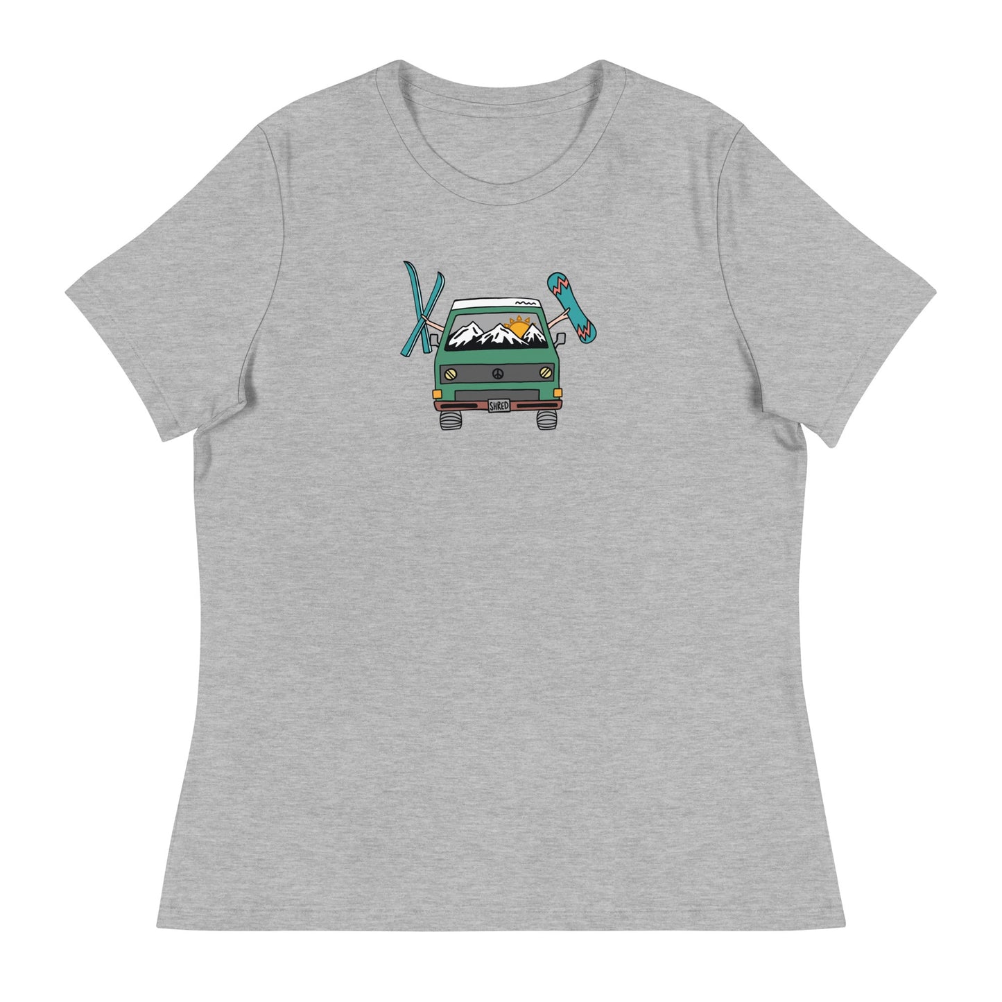 Shred Van Women's Relaxed Fit T-Shirt