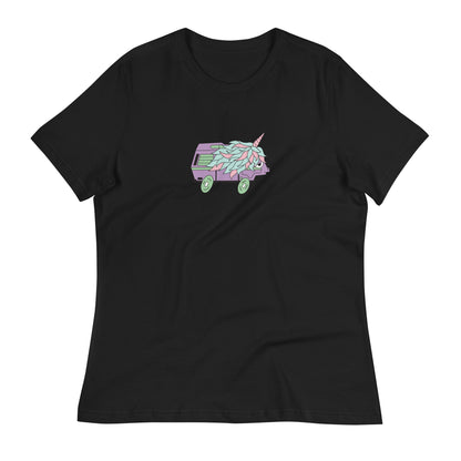High-Top Hazel Unicorn Women's Relaxed T-Shirt