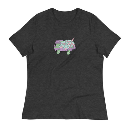High-Top Hazel Unicorn Women's Relaxed T-Shirt