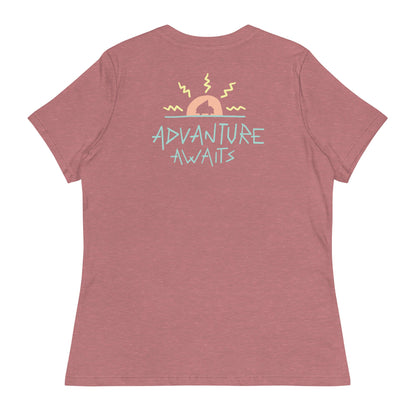 Advanture Awaits Women's Relaxed Fit T-Shirt