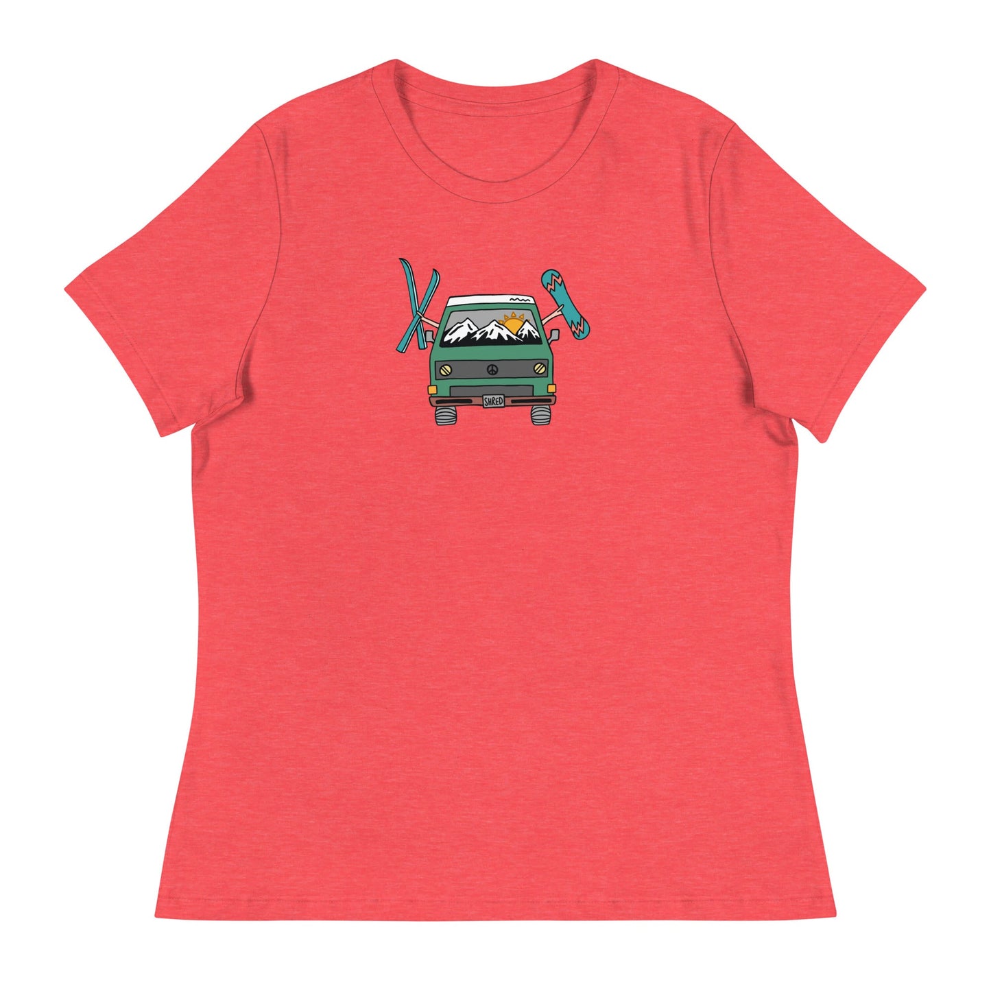 Shred Van Women's Relaxed Fit T-Shirt