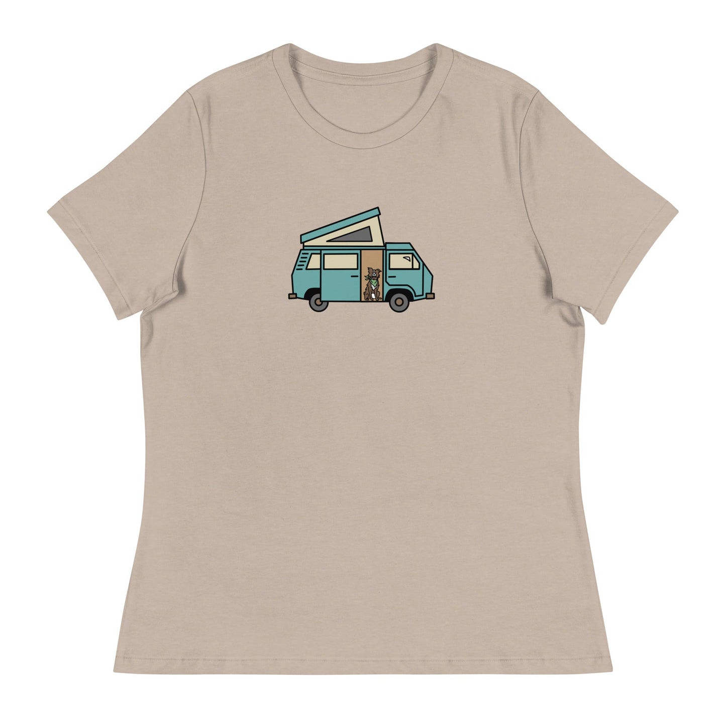Dog in Van Women's Relaxed Fit T-Shirt