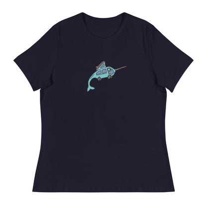 Narwhal Ned Women's Relaxed Fit T-Shirt