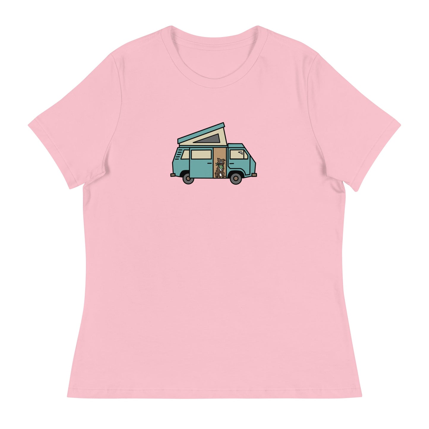 Dog in Van Women's Relaxed Fit T-Shirt