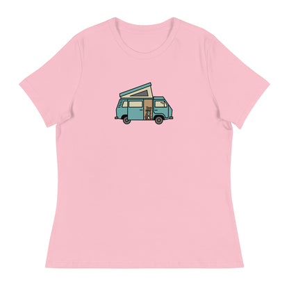 Dog in Van Women's Relaxed Fit T-Shirt