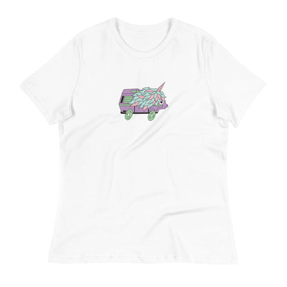 High-Top Hazel Unicorn Women's Relaxed T-Shirt