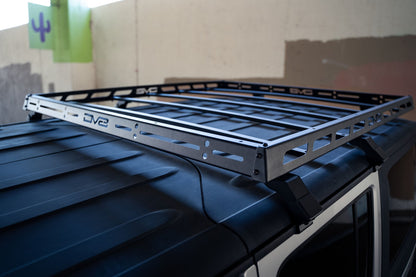 DV8 Offroad 2007-2018 Jeep Wrangler JK Half-Length Roof Rack RRJK-04