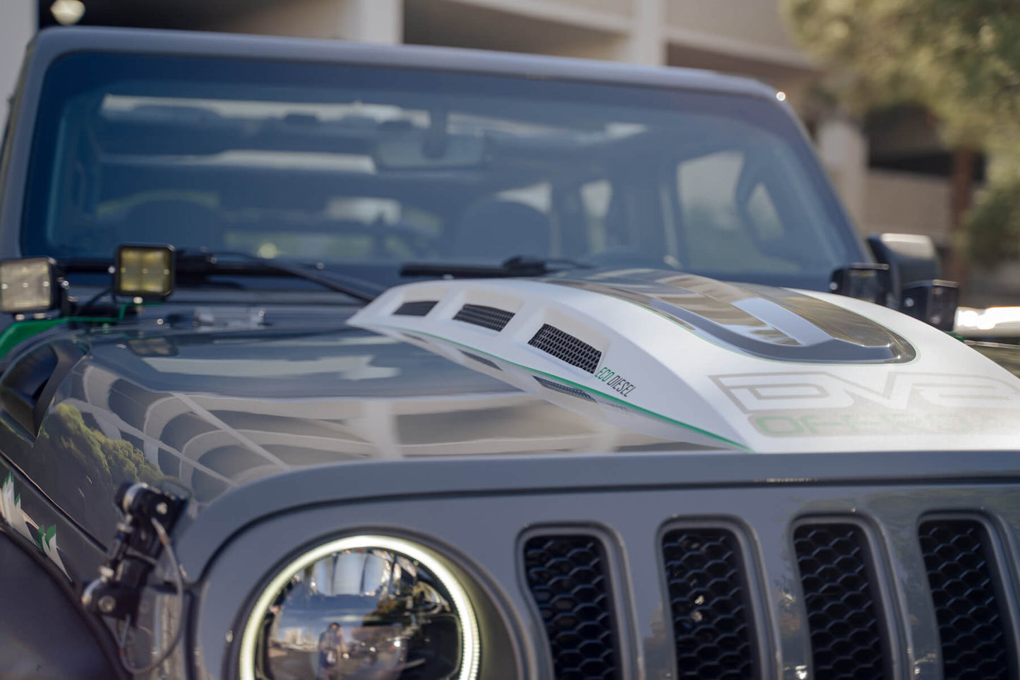 Jeep Wrangler DV8 Hood