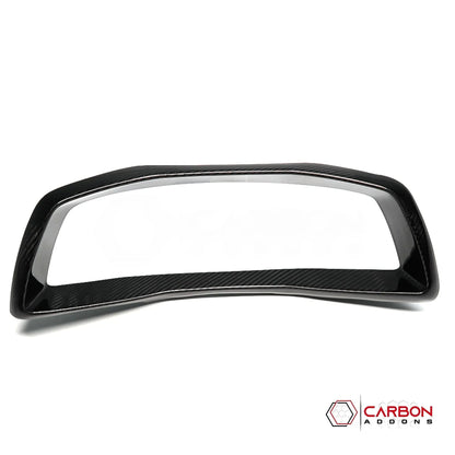 C8 Corvette Gauge Cluster Trim Carbon Fiber Cover