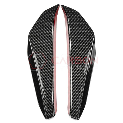 C8 Z06/ERay Corvette Carbon Fiber Upper Canards
