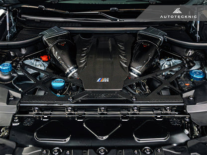 AutoTecknic Dry Carbon Strut Brace - BMW F95 X5M / F96 X6M / G09 XM