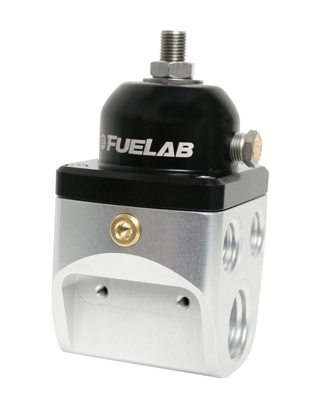 Fuelab 58502 CARB Fuel Pressure Regulator, Blocking Style, 4 port High Flow