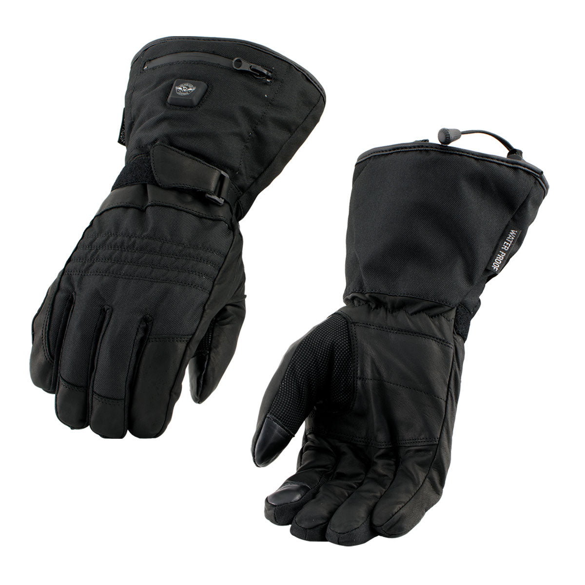 Xelement XG17501SET Heated Gloves for Men‚Äôs Winter Glove for Motorcycle Ski Hunting Hiking w/Battery and Harness Wire